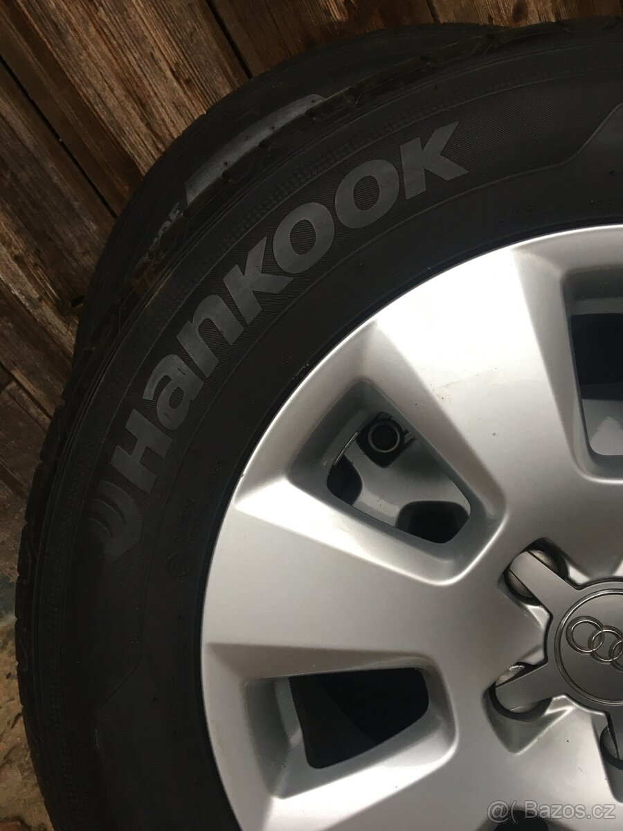 Alu sada Audi 5x112 R16 letní pneu - 4