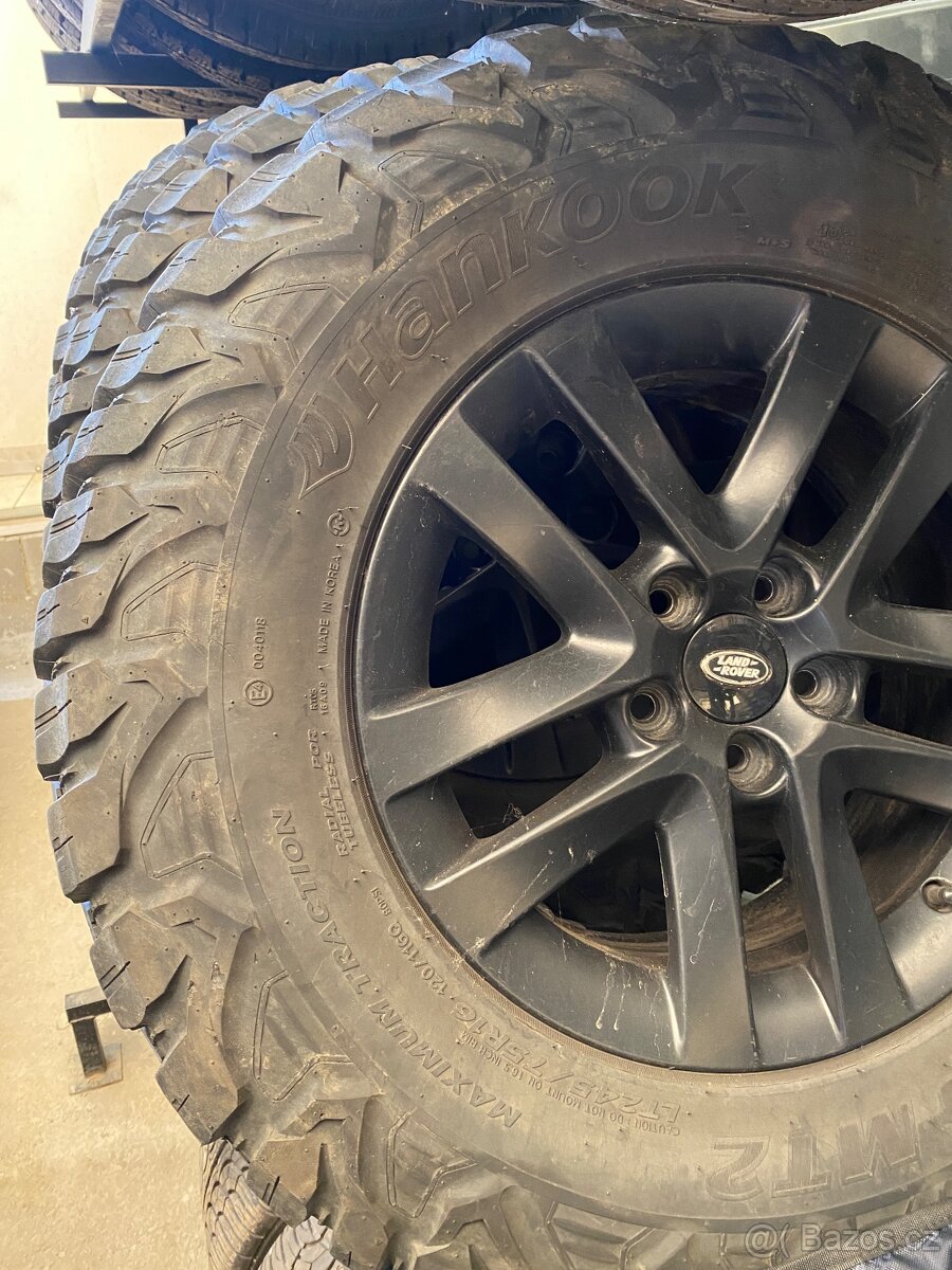 Pneu 245/75r16 Hankook Dynapro MT2 + disky 5x108 R16