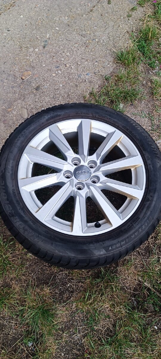 16" Alu kola Audi 195/55/16 zimní 7.5mm - 4