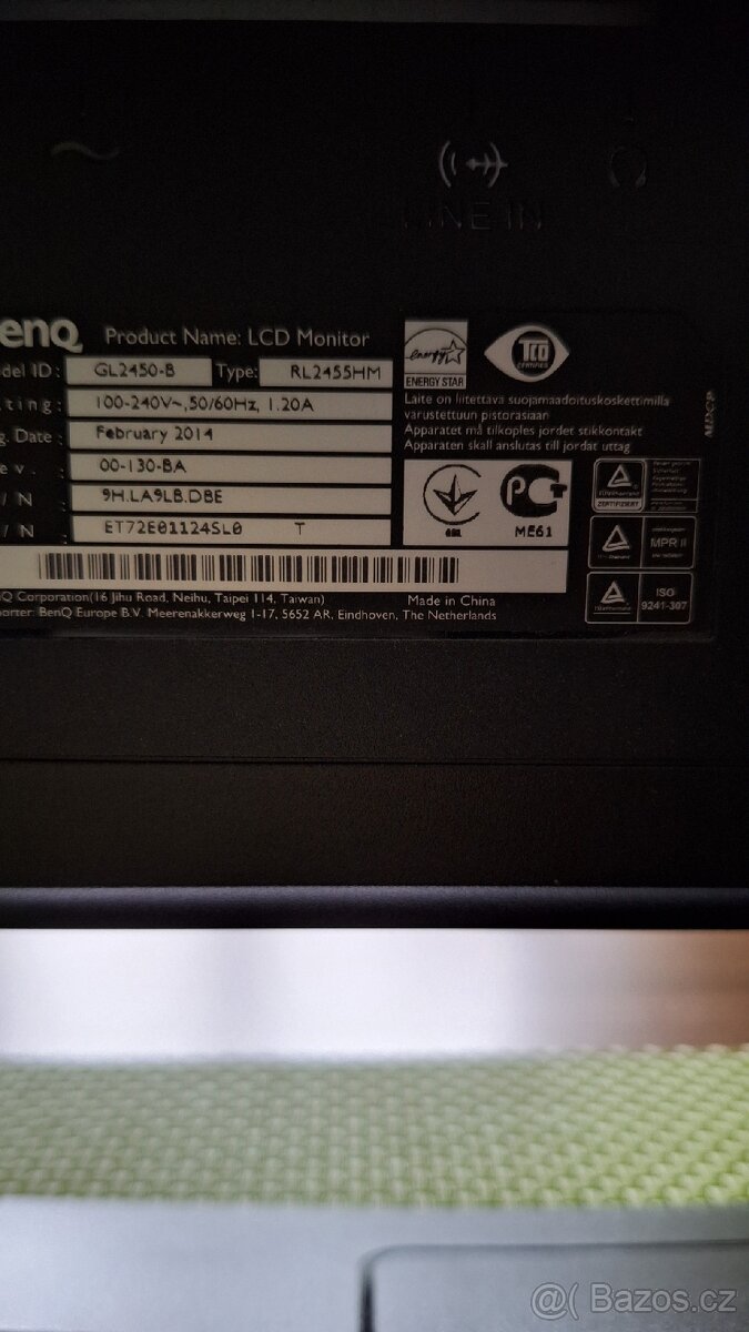 MONITOR BenQ GL2450-B - 4