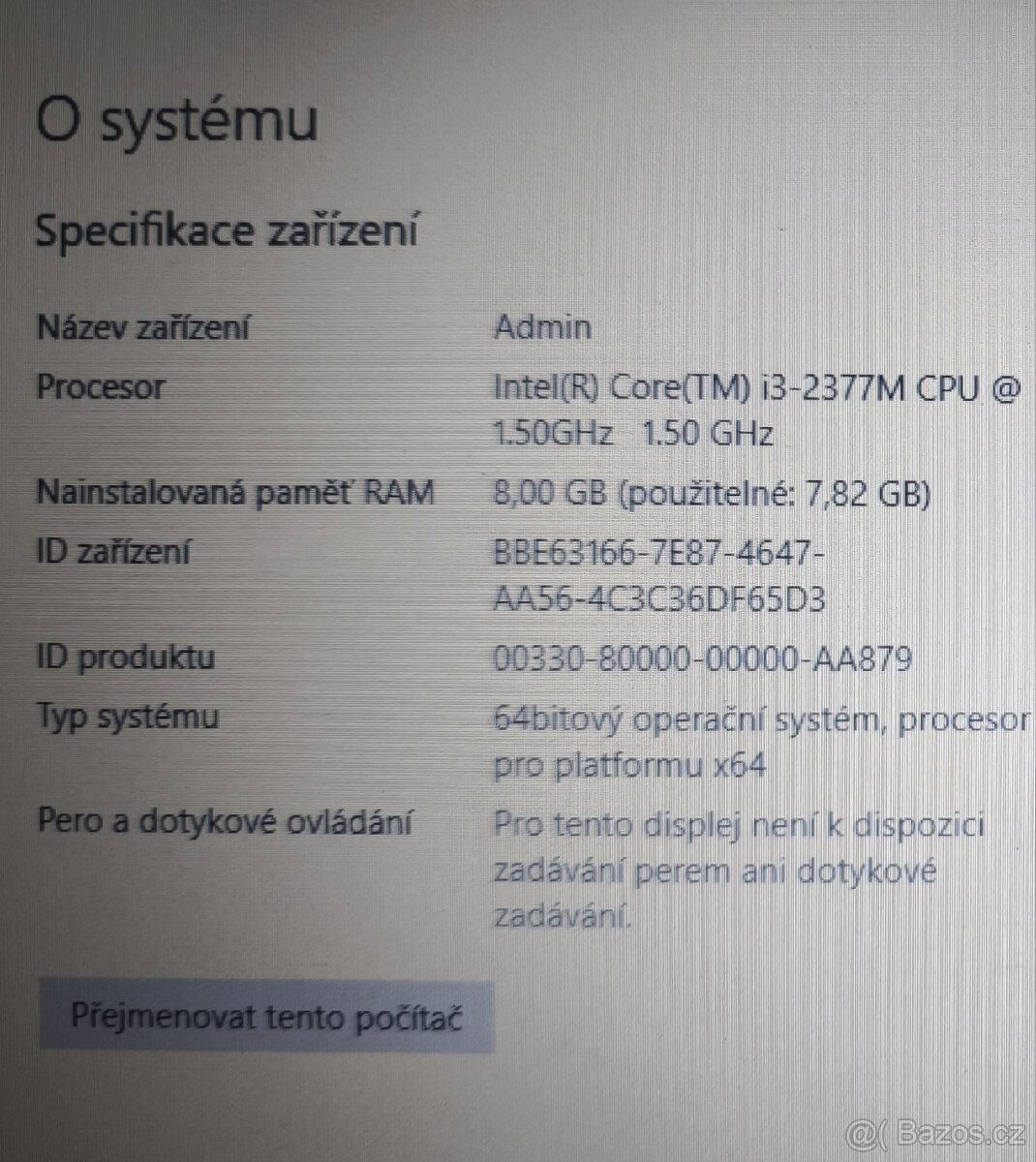 Notebook 12" Acer Aspire TravelMate - 4