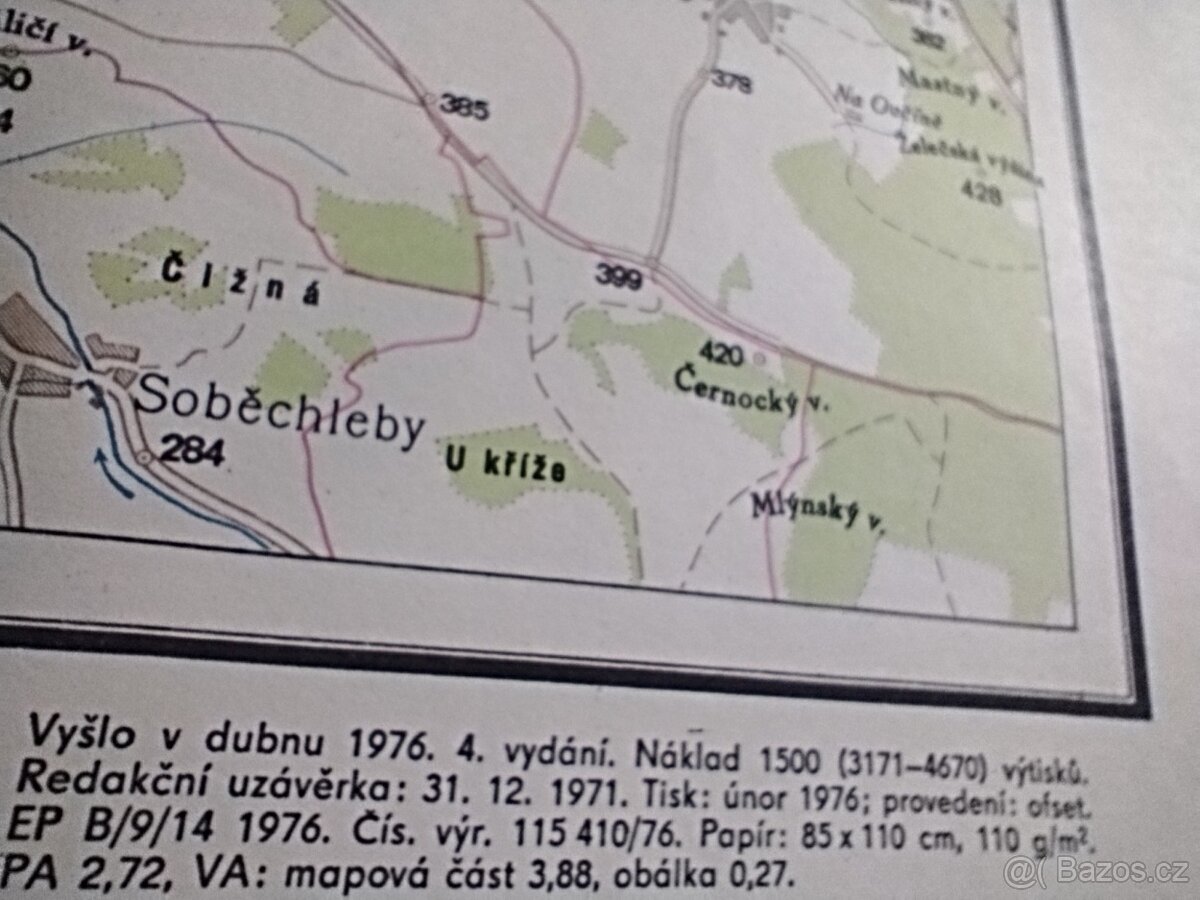 Mapa okresu Chomutov - 4