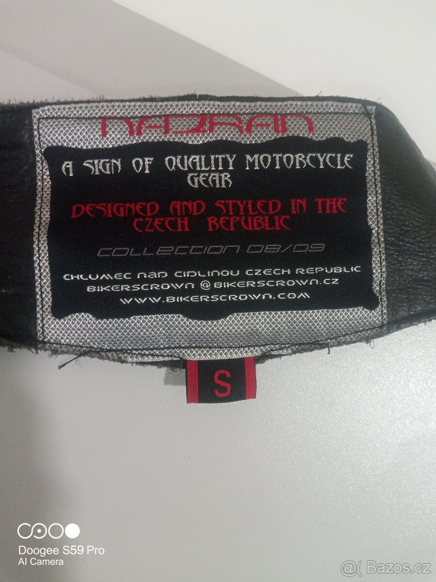 Kožené návleky na moto NAZRAN - 4