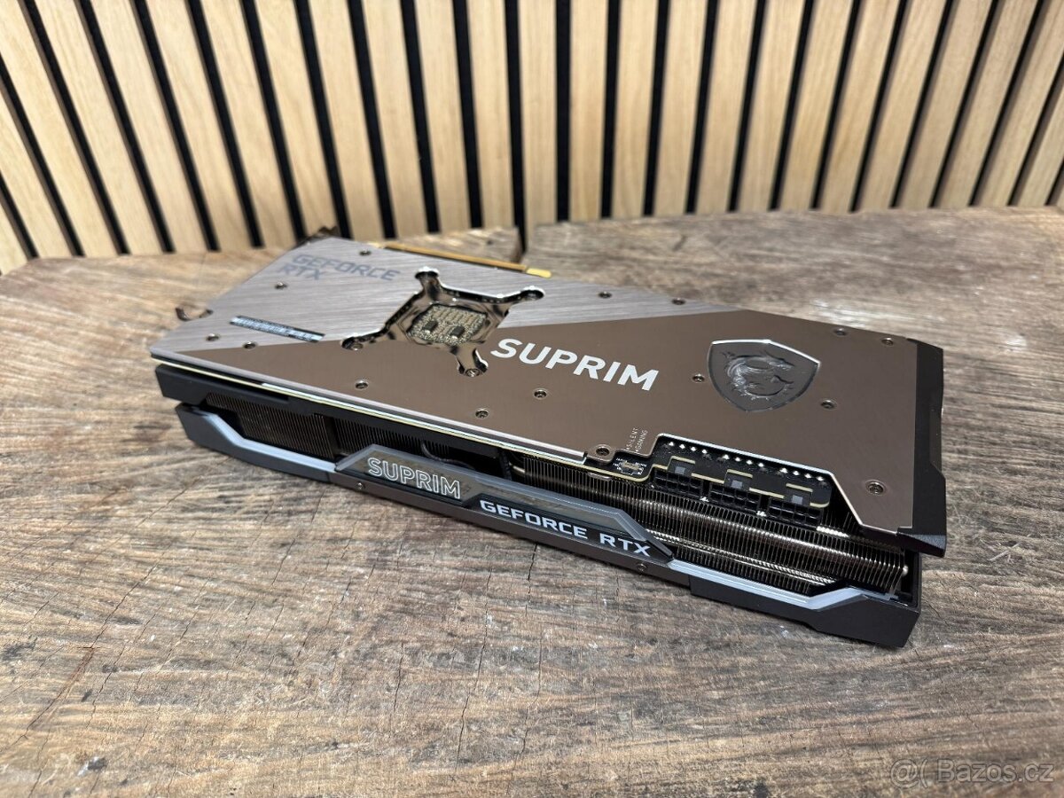 MSI RTX 3080 Suprim X 10GB - kompletní balení, TOP Stav - 4