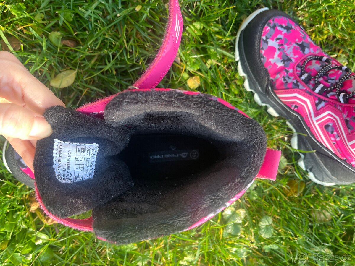 Dívčí sněhule Alpine Pro velikost EU35 - 4