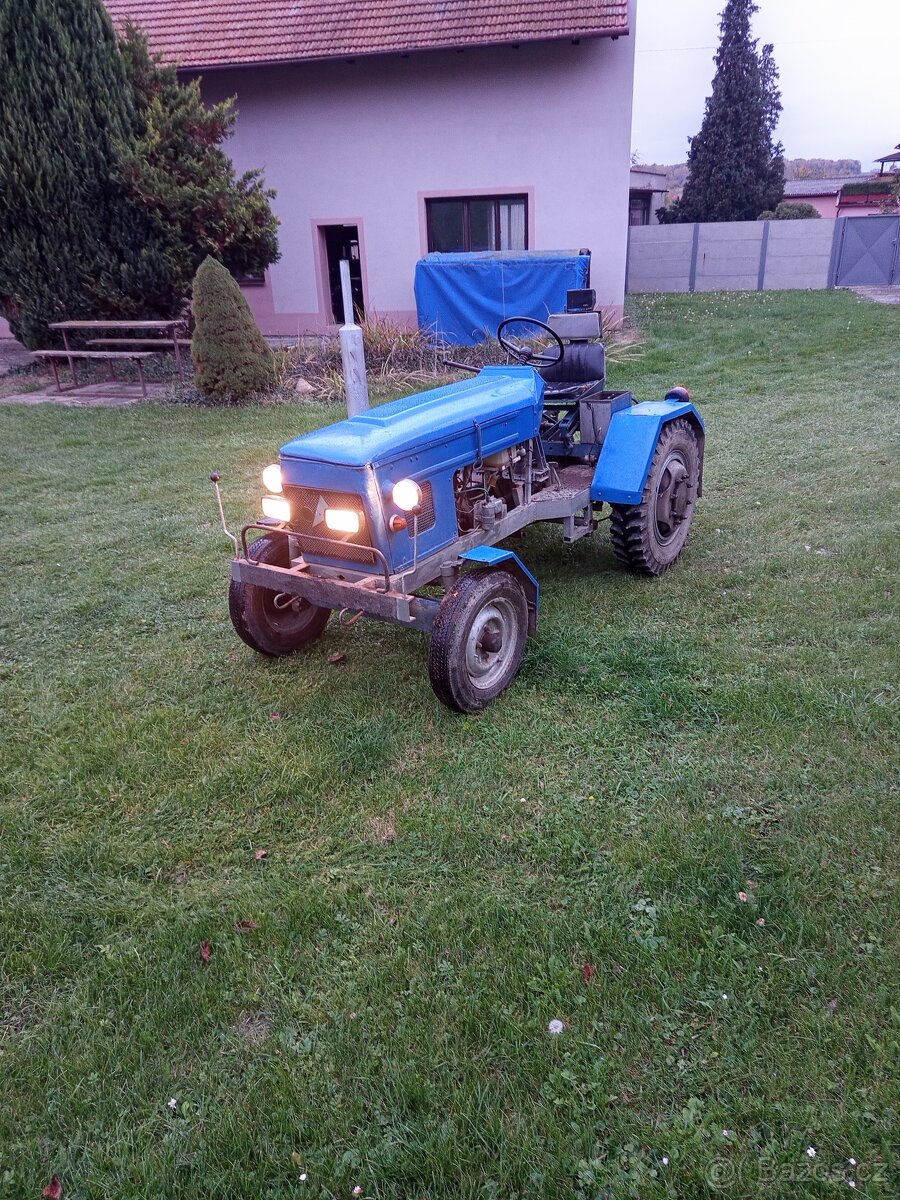 Malotraktor domácí výroby - 4