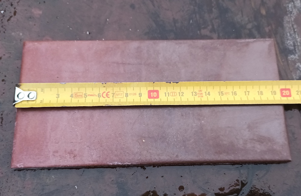 Sháním obklad hnědý, 20 x 10 cm - 4