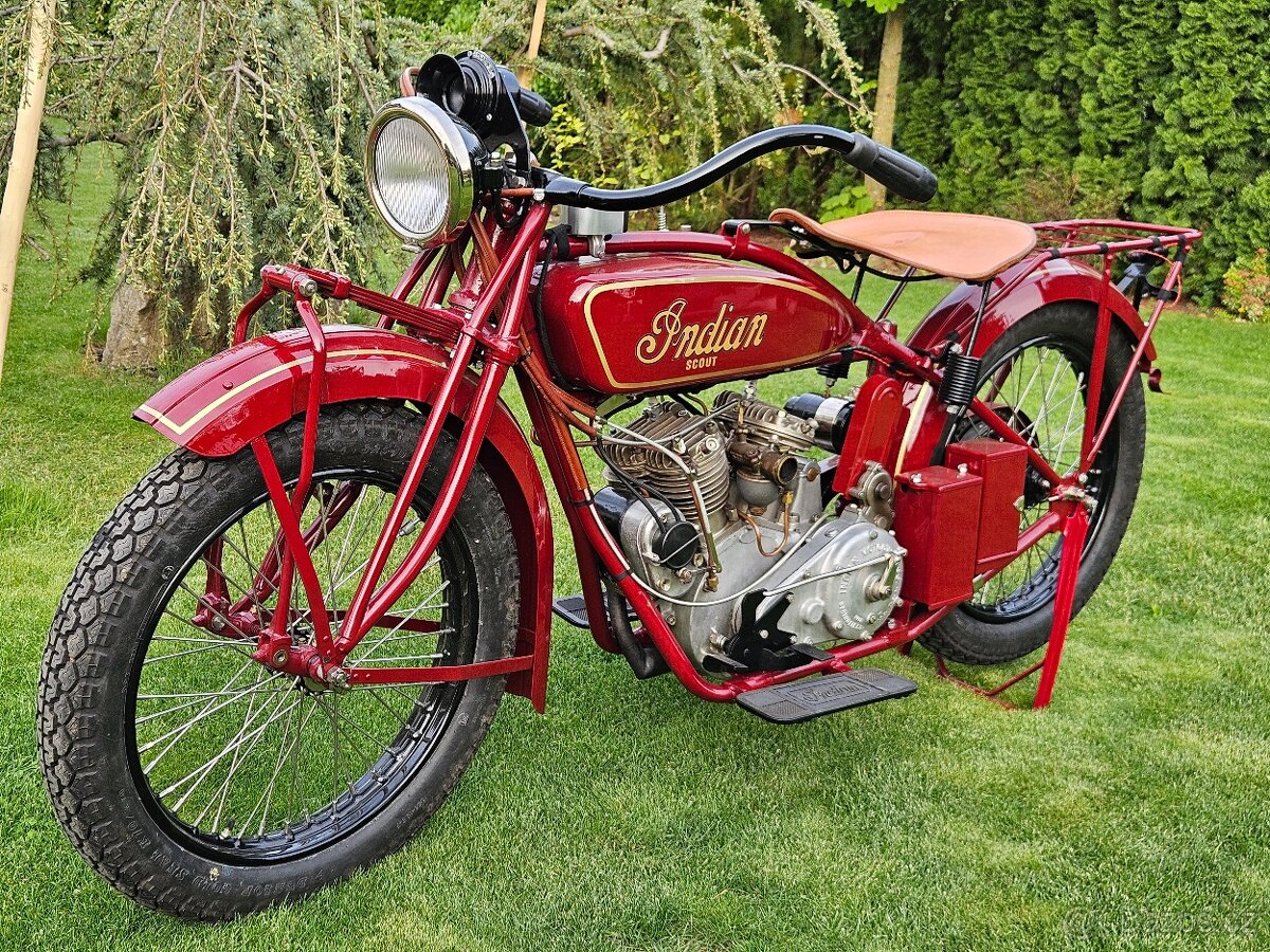 Indian scout 600cm3 ,1927 rok - 4