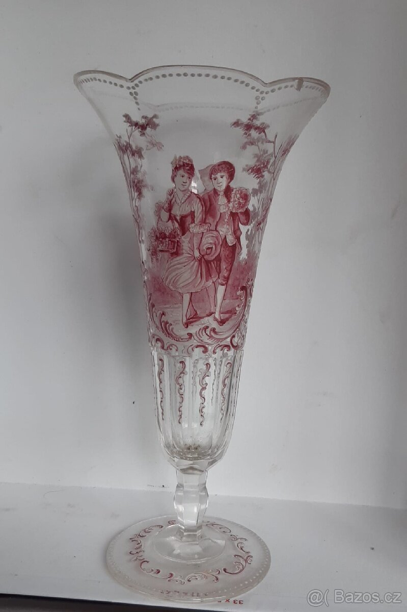 Sklenička ručně malovaná - 4