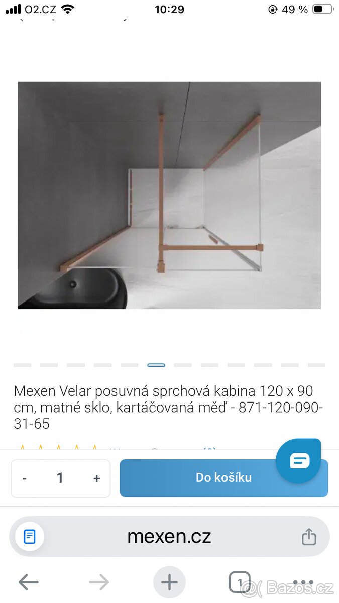 Sprchový kout Mexen Velar - 4