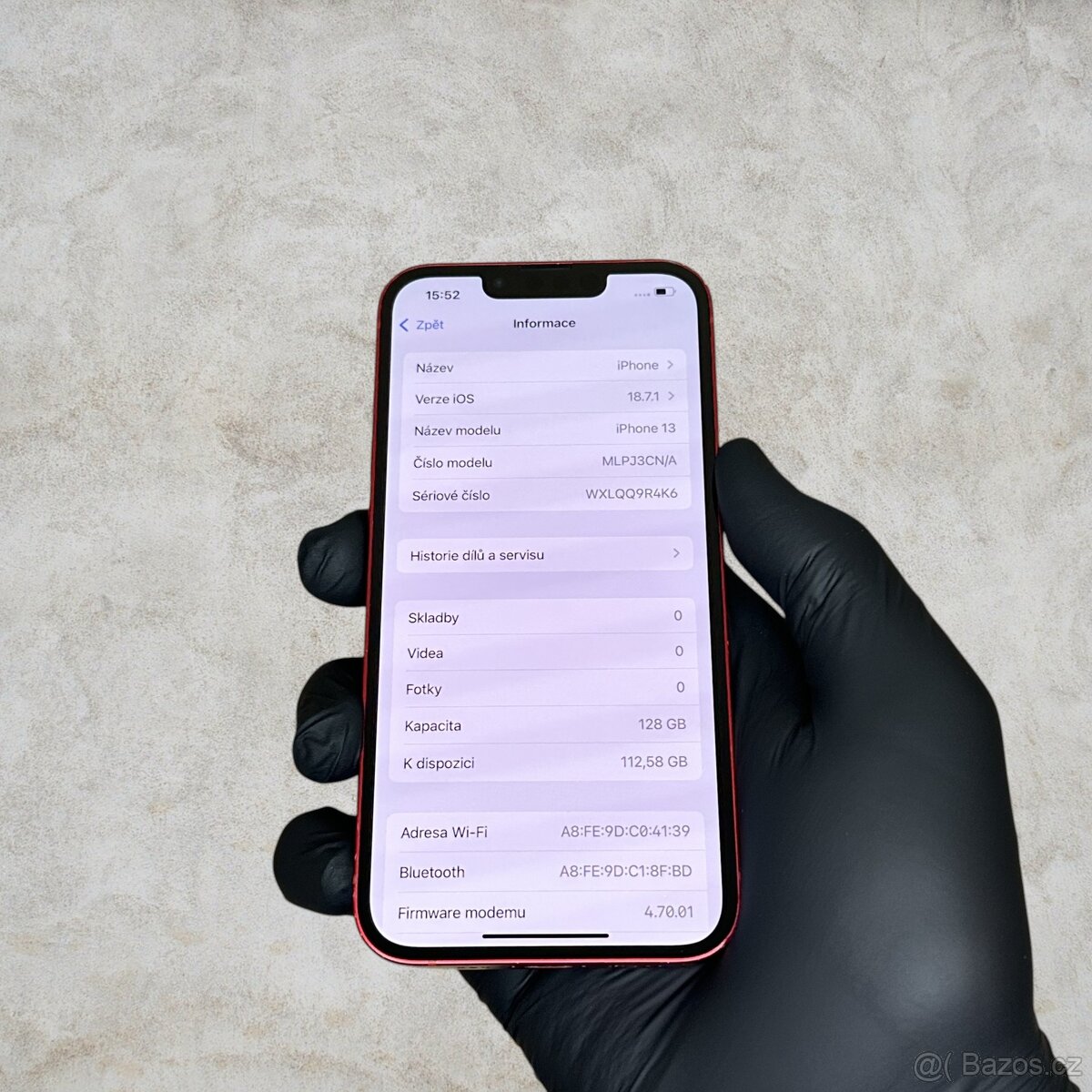 iPhone 13 Red 128GB ZÁRUKA - 4