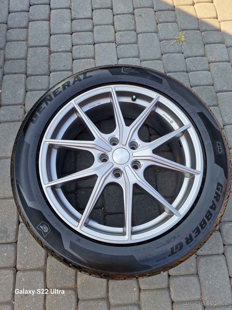 Alu kola 5x120 20" díra 65,1 VW Amarok, letní sada
