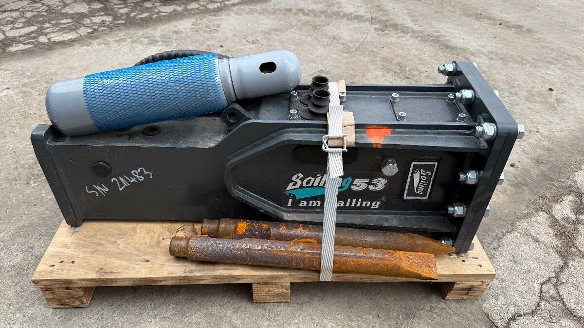 Hydraulické kladivo na bagr Sailing 53 - 4