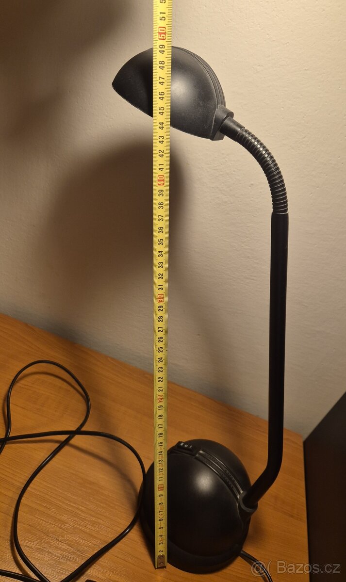 Stolní černá lampa - 4