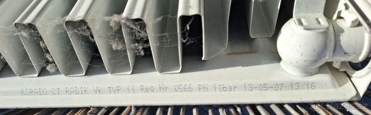 Radiátor Korado Radik VK 500x600mm Typ 11 včetně hlavice - 4