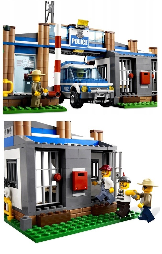 LEGO City 4440 - Policejní stanice v lese - 4