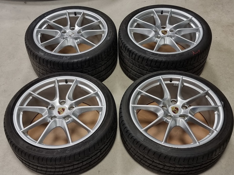 originál letní alu PORSCHE 911 991.1 8,5 a 11x20" 5x130 - 4