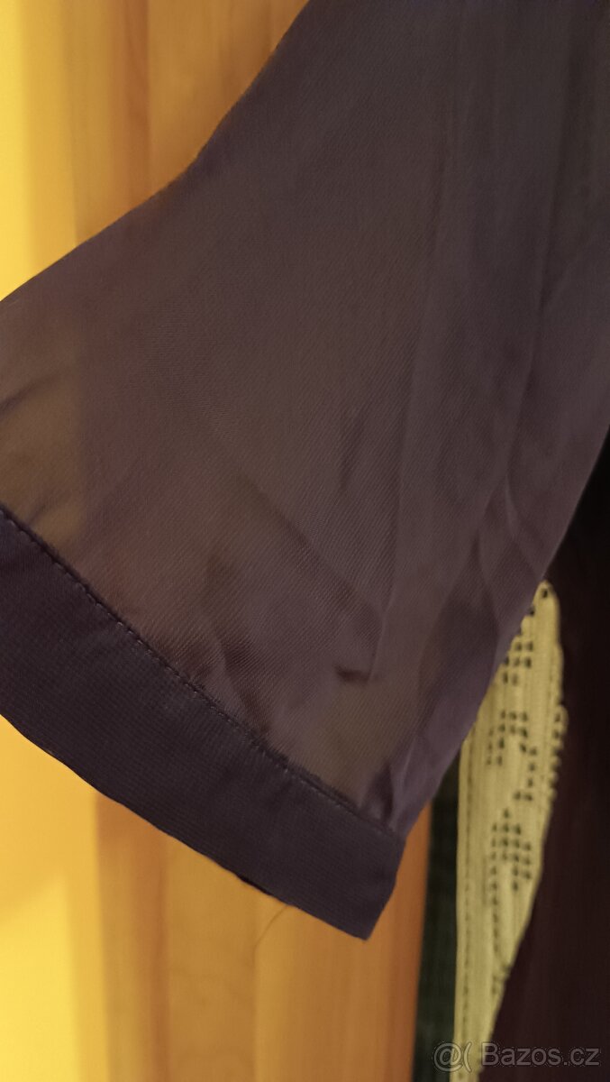 Fialová halenka s flitry vel 56 - 4