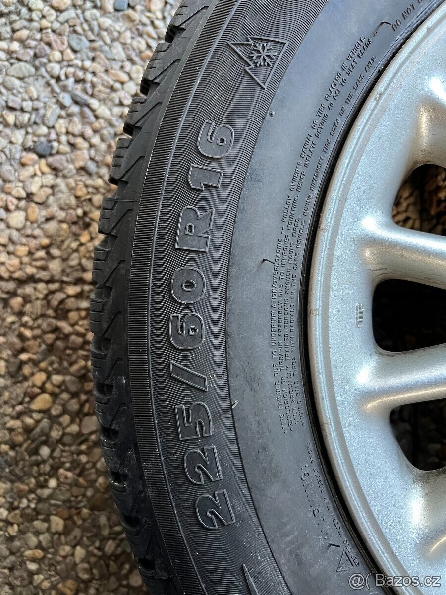 Zimní sada alu kol orig. Chrysler s pneu Michelin. - 4