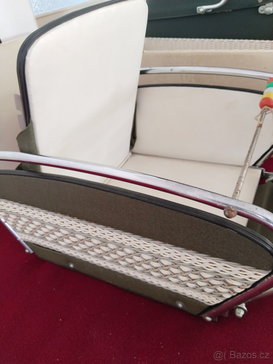 Retro kočárek pro miminko - 4