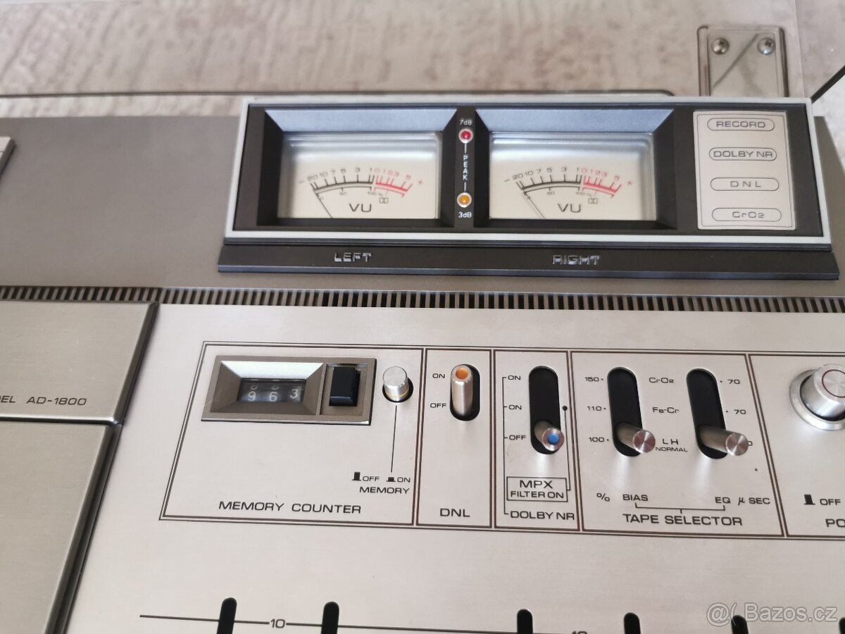 AIWA 1800 kazetový tape deck - 4
