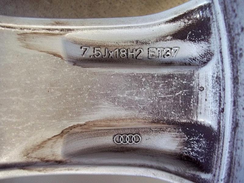 18" kola alu disky AUDI + zimní pneumatiky CONTINENTAL - 4