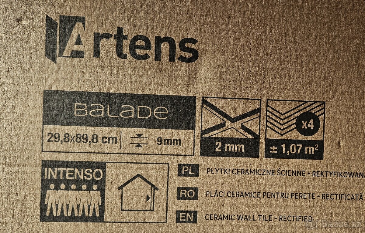 Dlažba/obklad 4x - 4