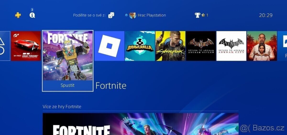 Sony PS4 PLAYSTATION 4 SLIM + 2X OVLADAC + HRY - 4