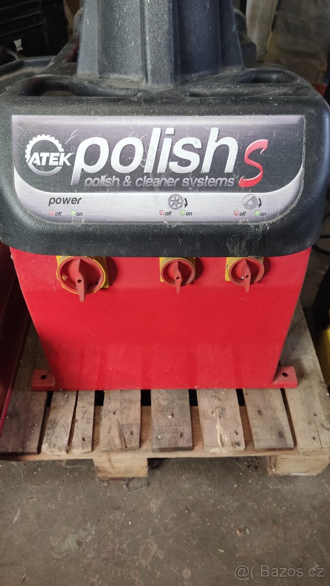 Leštící stroj na ALU disky - 4