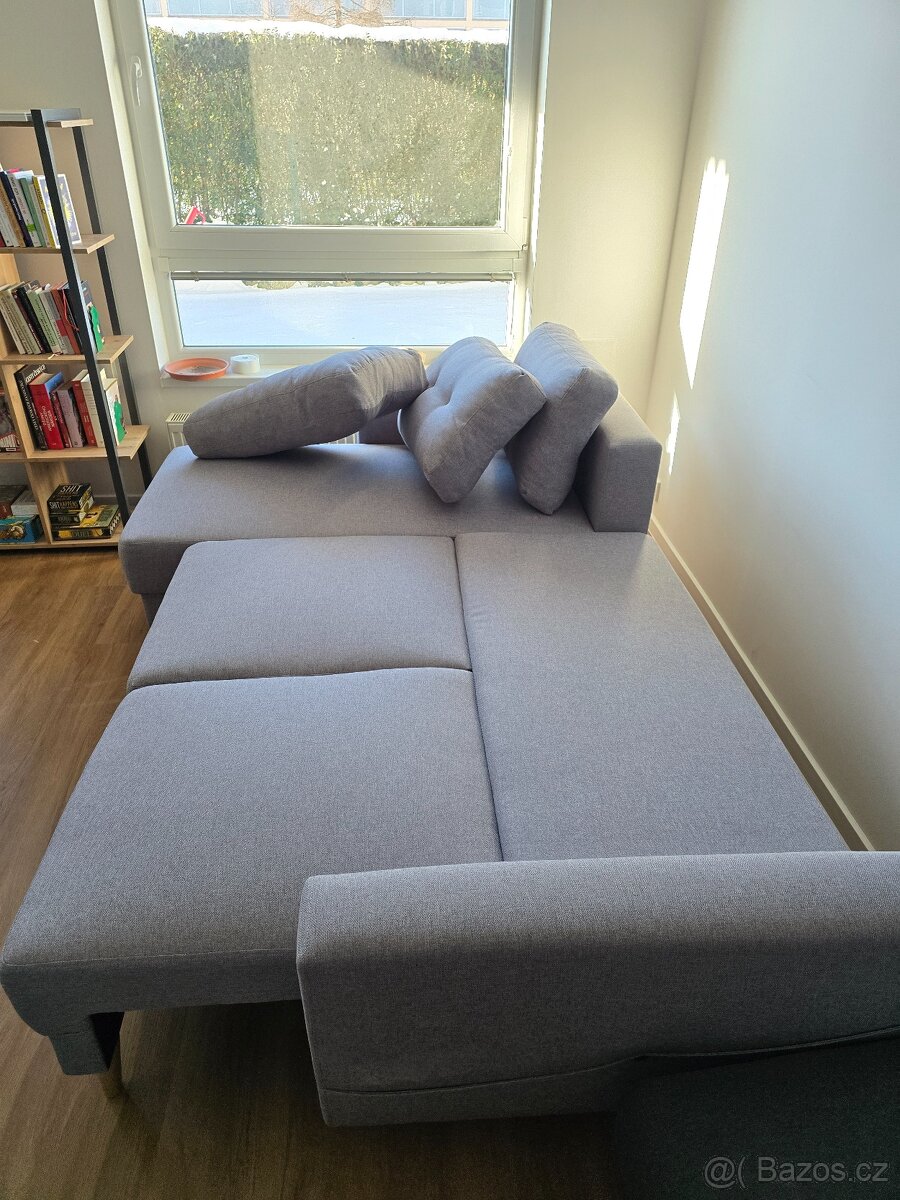 Sedací souprava FRAY - šedá - 4