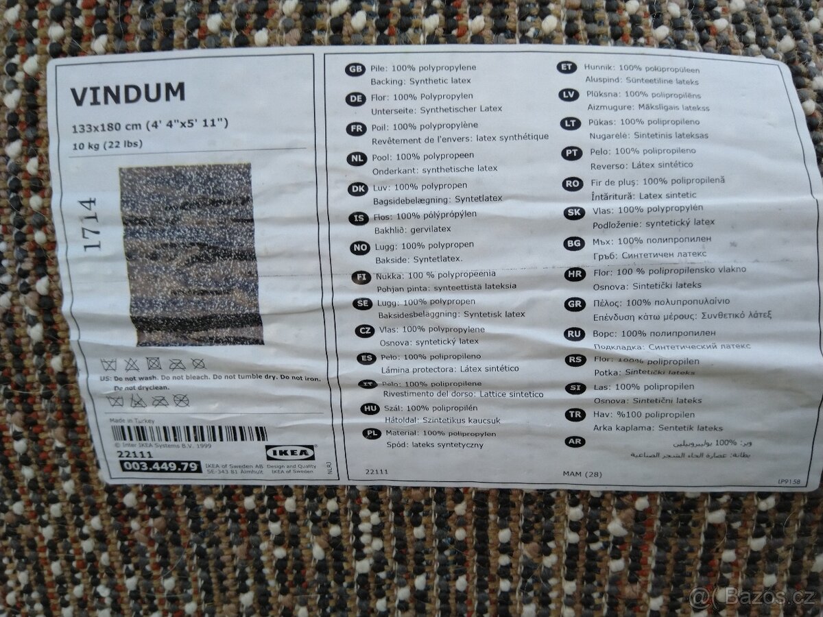 VINDUM koberec - 4