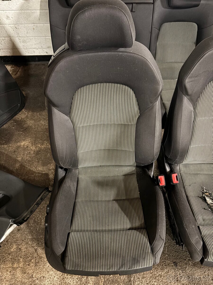 Elektrické látkové sedačky + TAPCE Audi A5 - 4