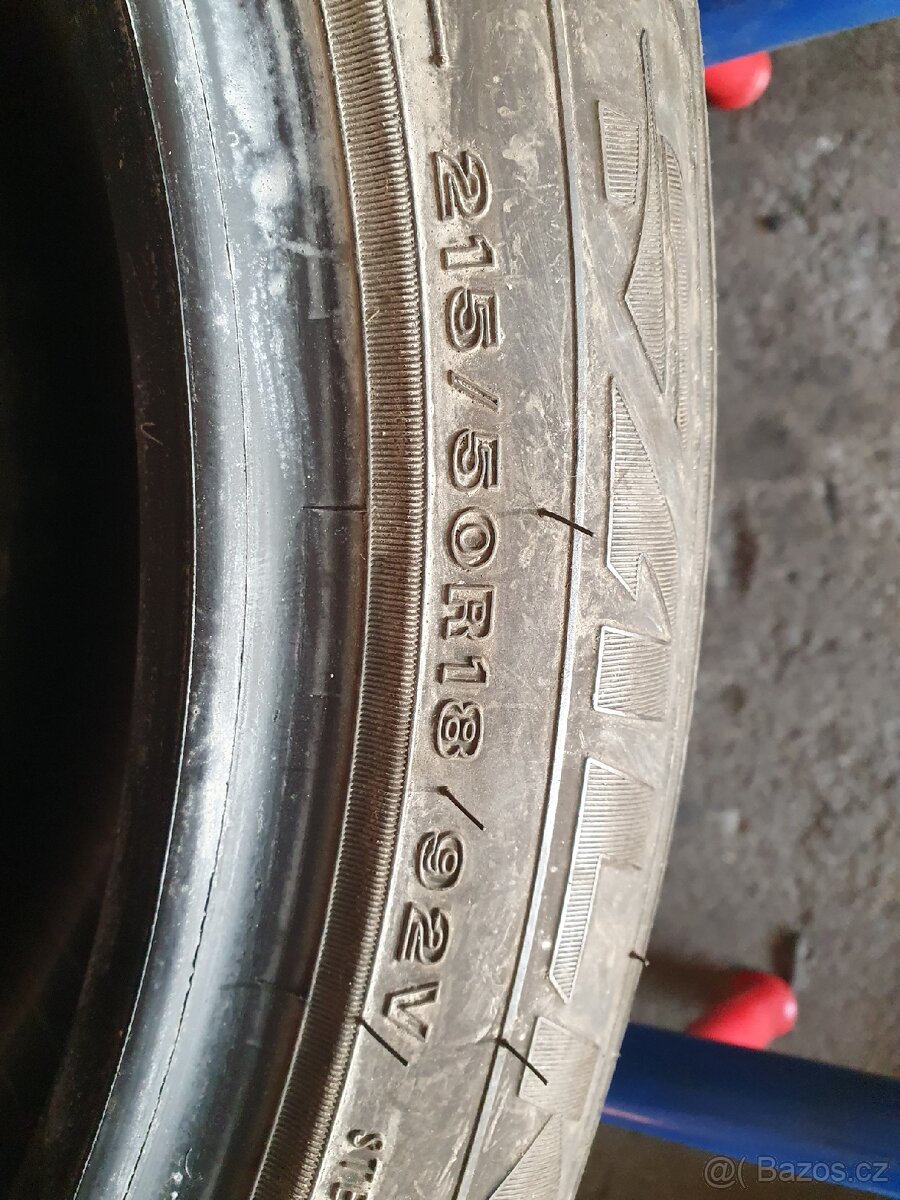 215/50/18 letni sada 90% Falken - 4