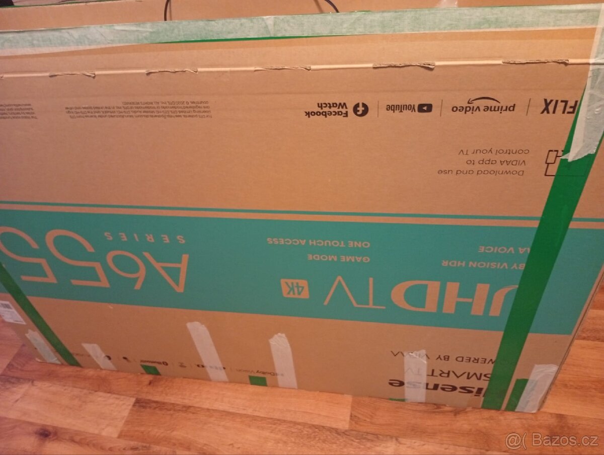 Led Smart hisense 140cm-4K - 4