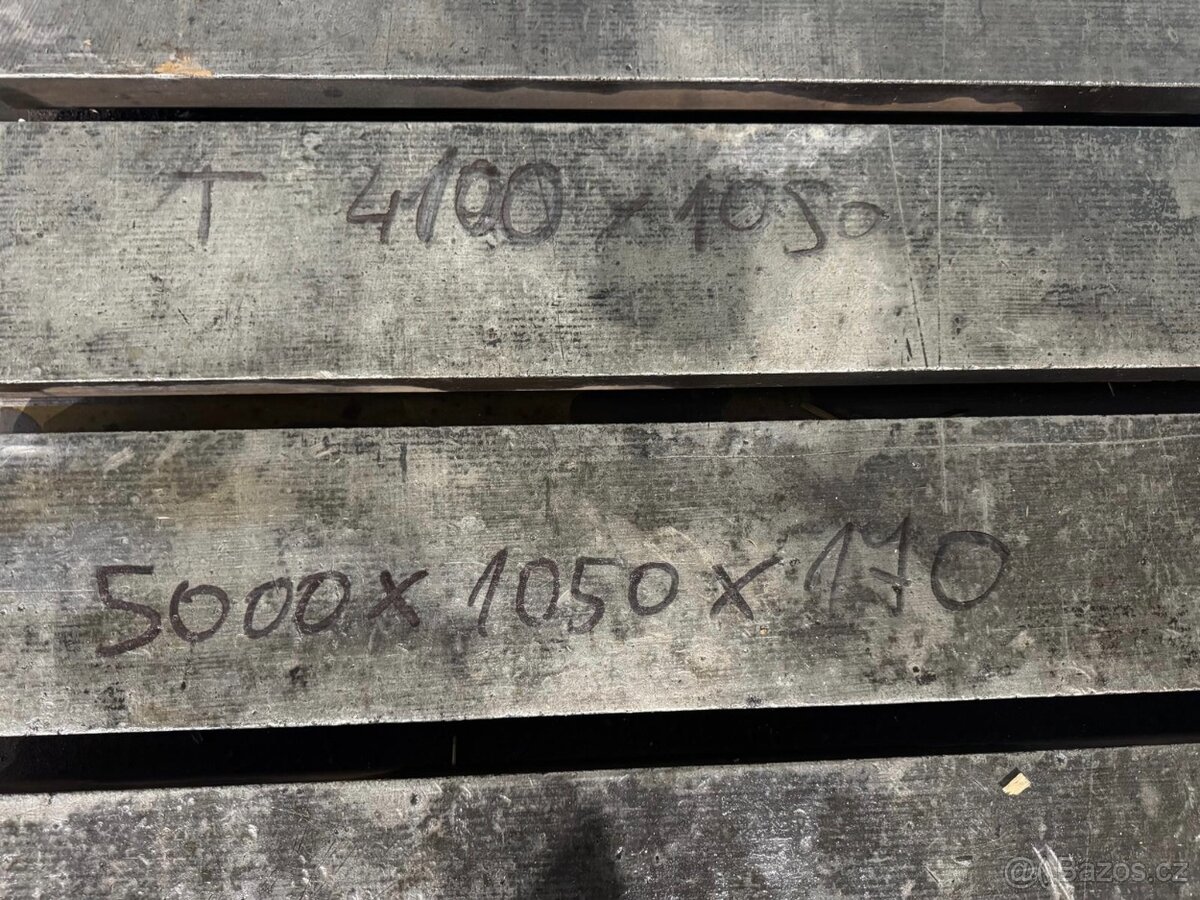 Pracovní stůl / rýsovací deska 5000×1050×170 - 4