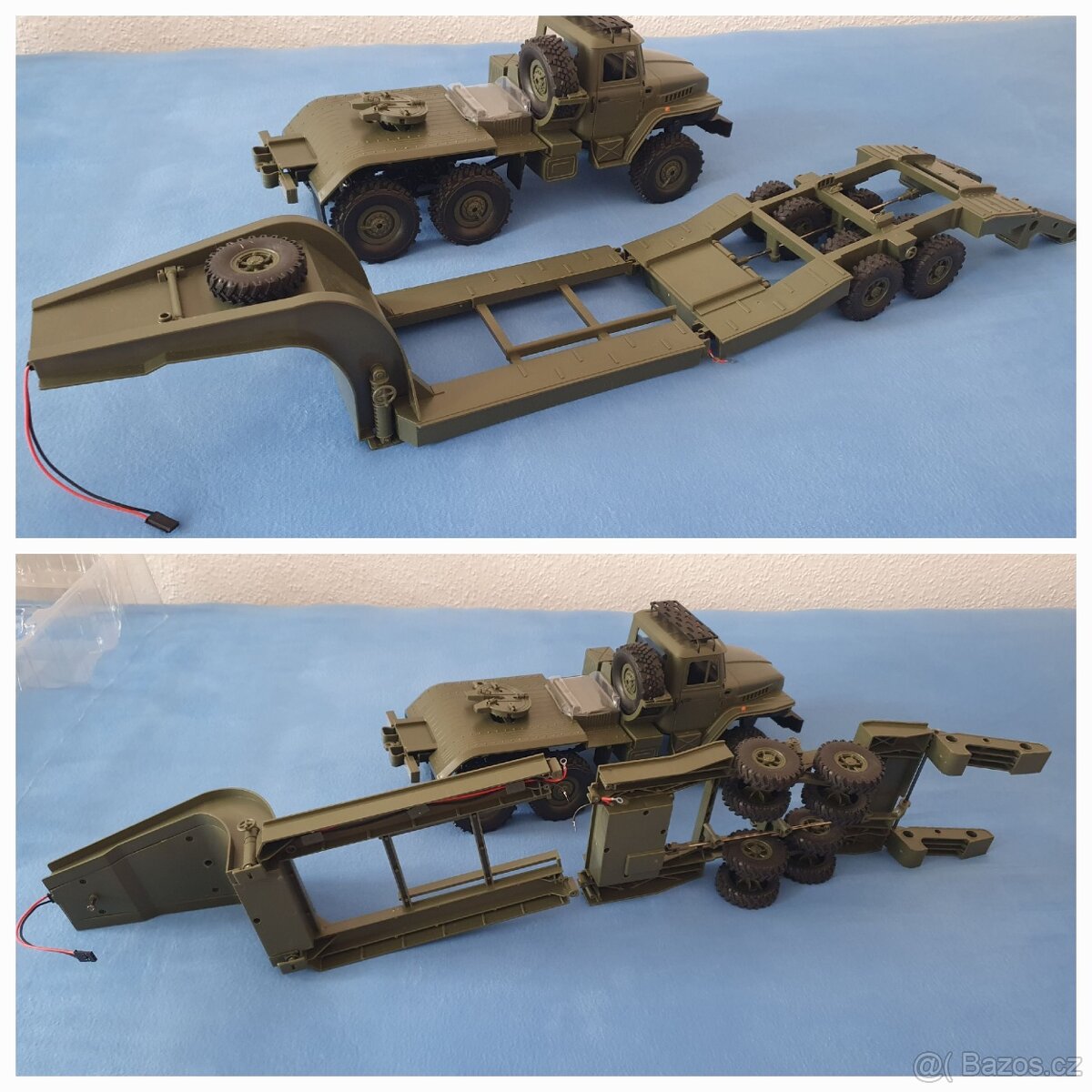 Krásny RC model URAL s podvalnikom 1:16 - 4