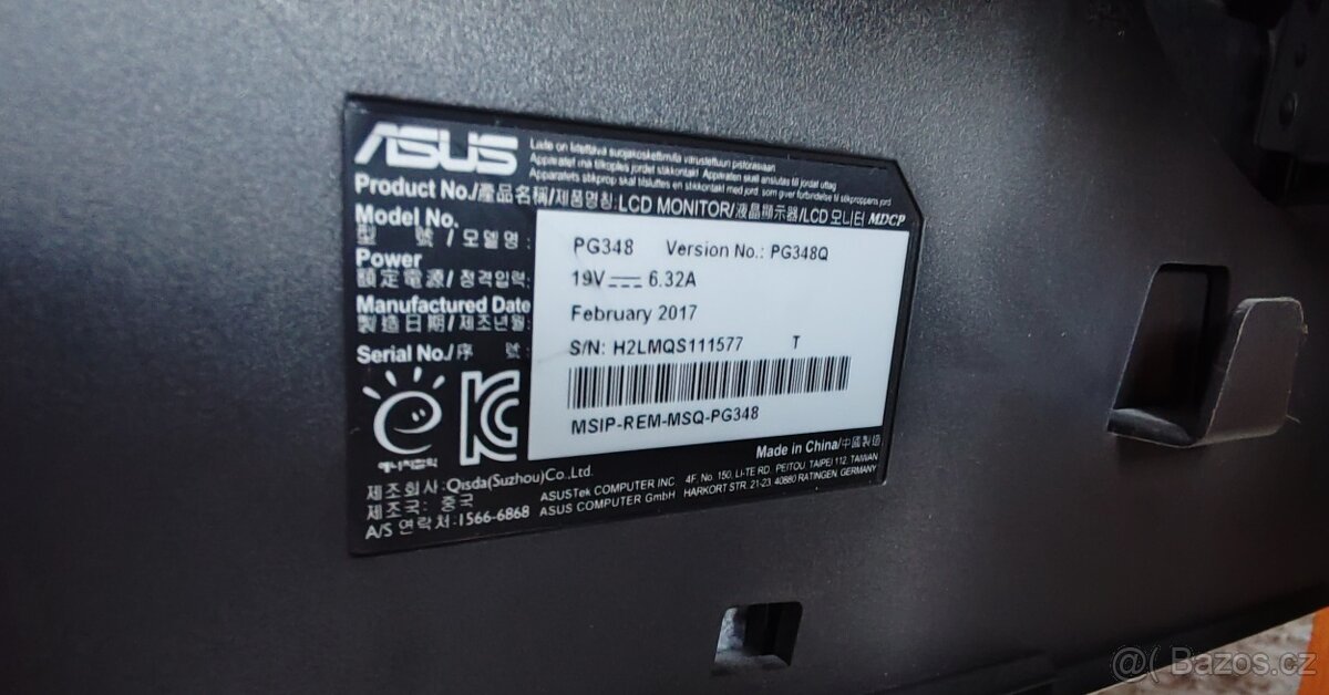 34" ASUS ROG SWIFT PG348Q - 4