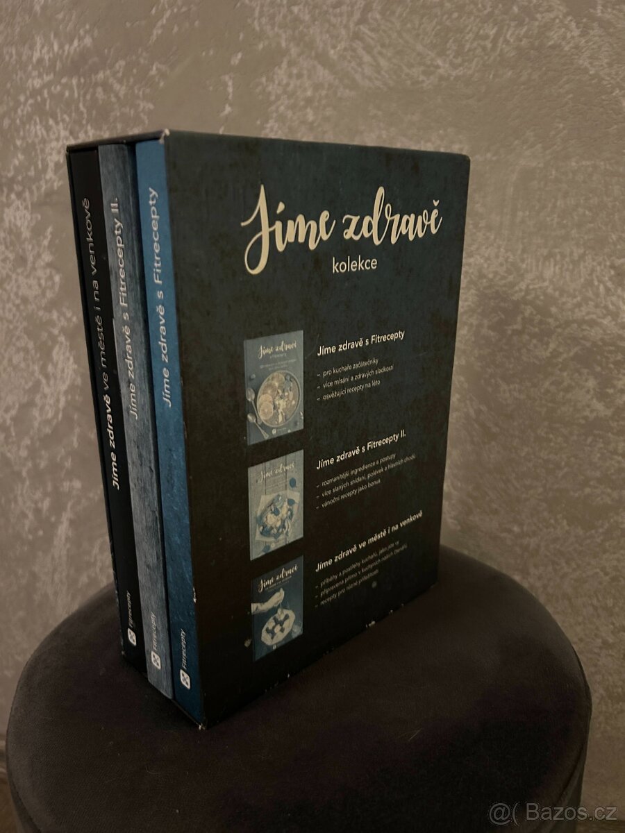 4knihy: Jíme zdravě kolekce (3 svazky v boxu) + Jíme zdravě - 4