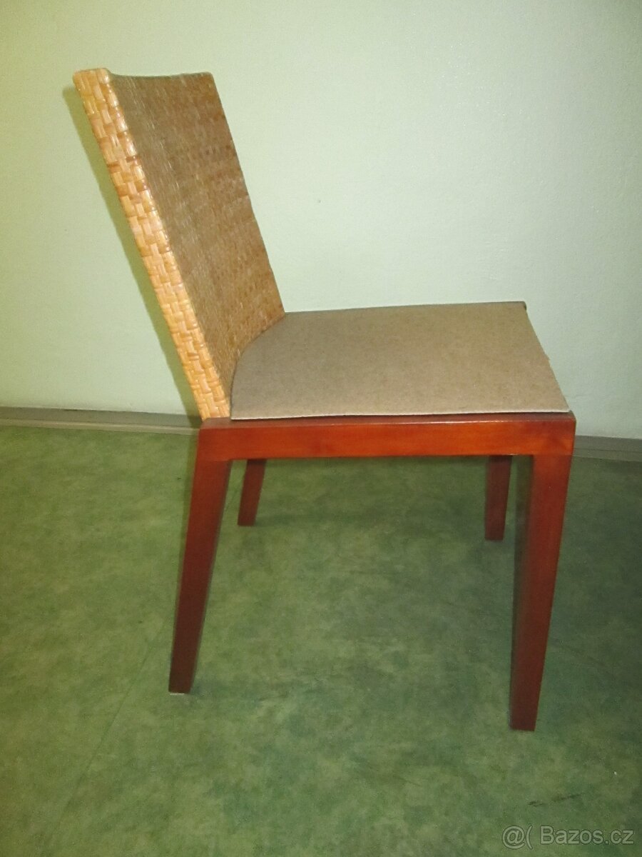 Kvalitní bytelné dřevěné židle - 4