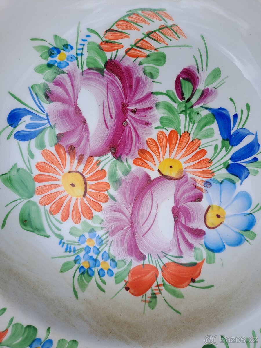 Závěsný dekorační talíř. - 4