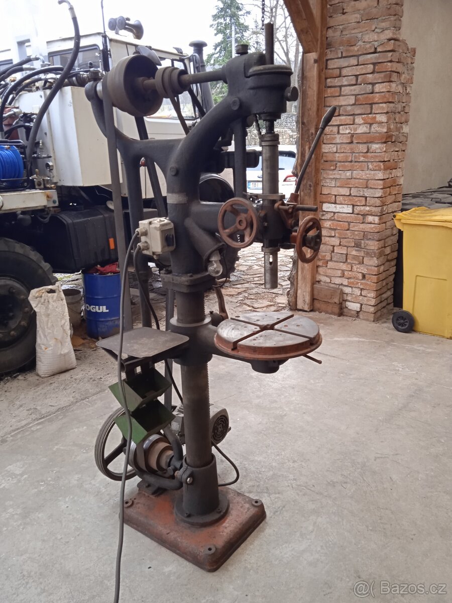 Vrtačka sloupová stojanová - 4