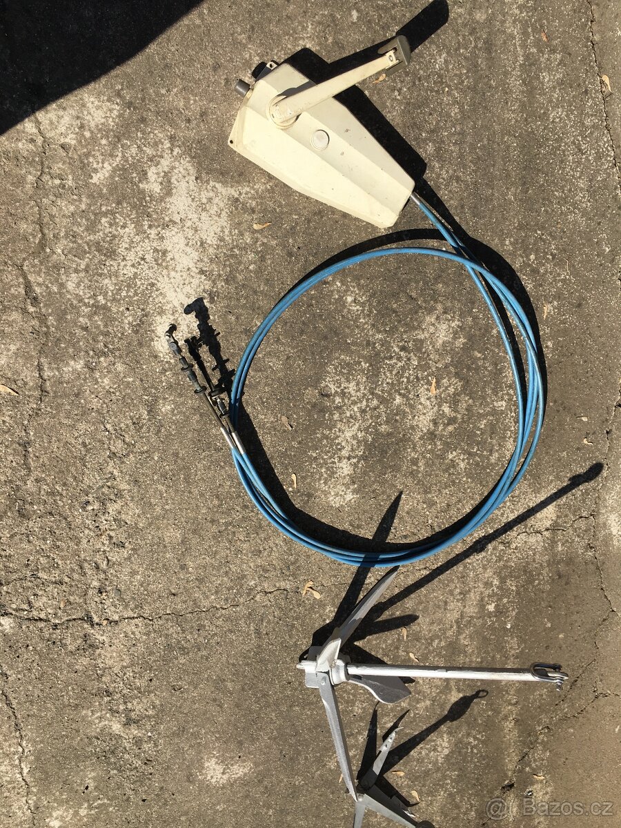 Dálkové ovládání závěsného lodního motoru - 4