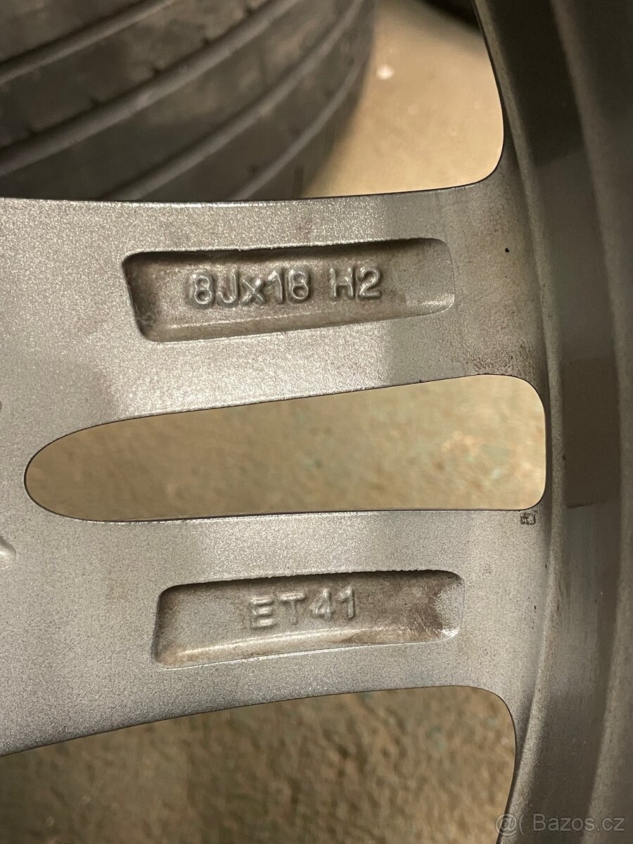 Letní sada kol Mercedes 245/50 R18 100W - 4