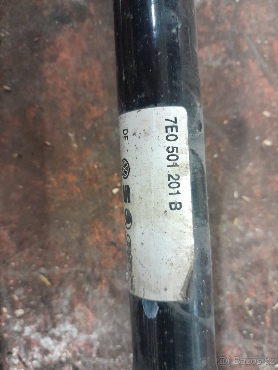 VW T5.1 poloosy zadní syncro 7E0 501 201 A - 4