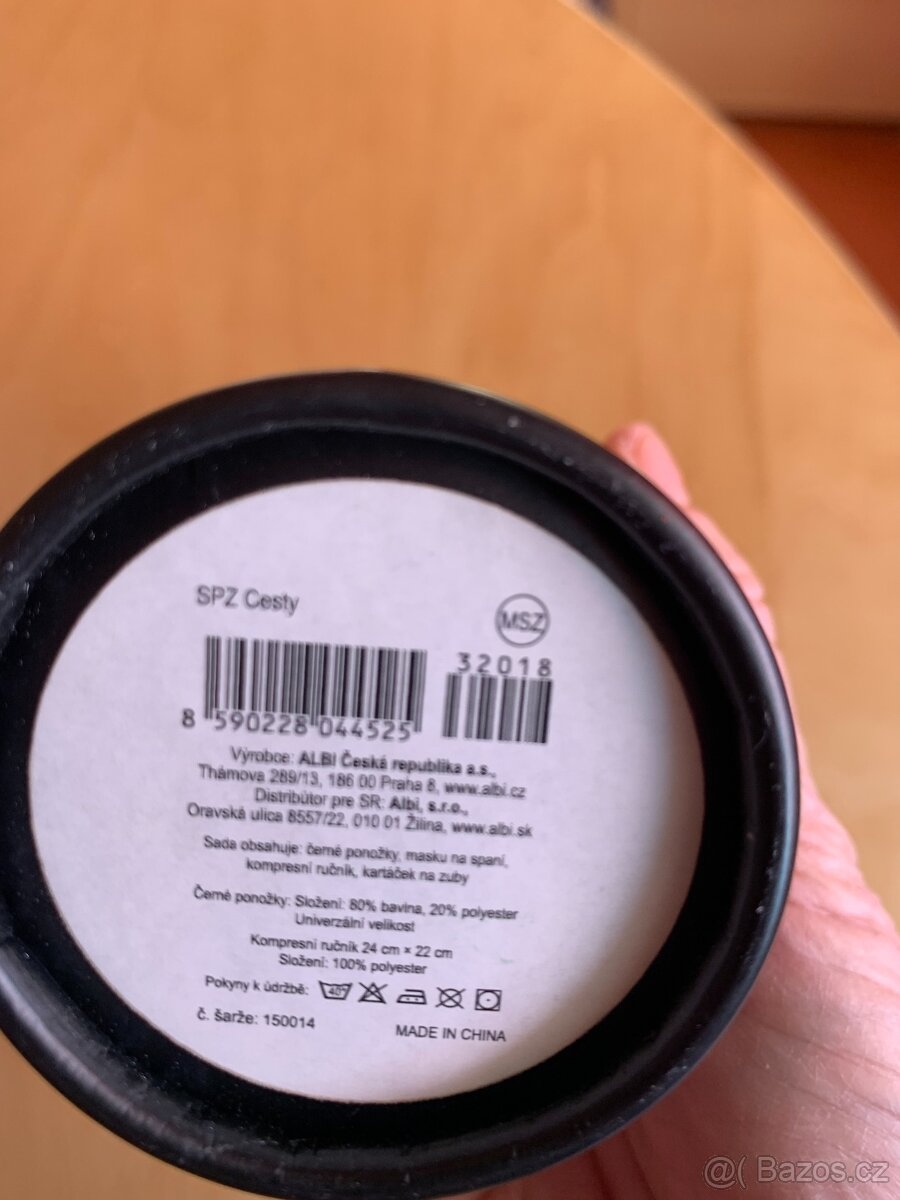 pánská cestovní sada zn. Albi - nová - 4