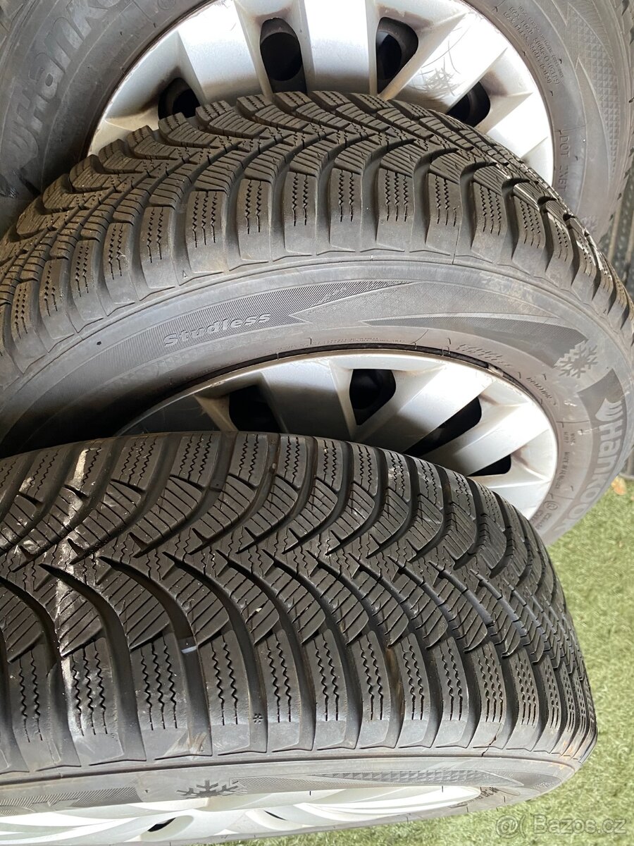 SADA 4 ks ZIMNÍCH KOL 5x100 / FABIA, POLO,IBIZA 185/60 R 15 - 4