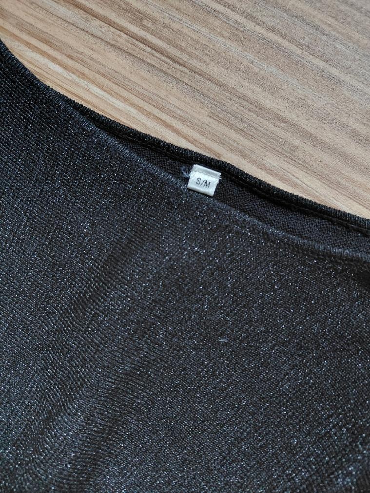 Svetrové šaty, vel. S/M - 4