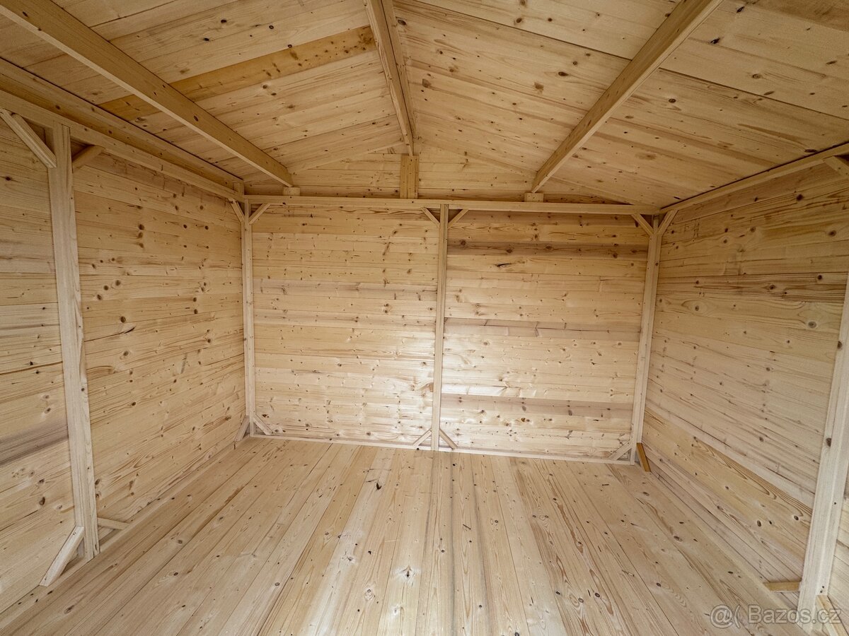 Zahradní domek LERA s dřevníkem - 4