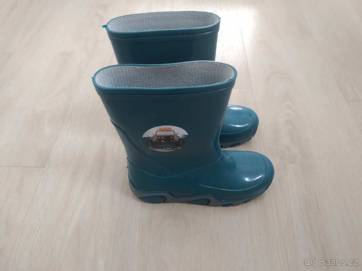 Zateplené holinky zn. Demar vel. 32/33 - 4