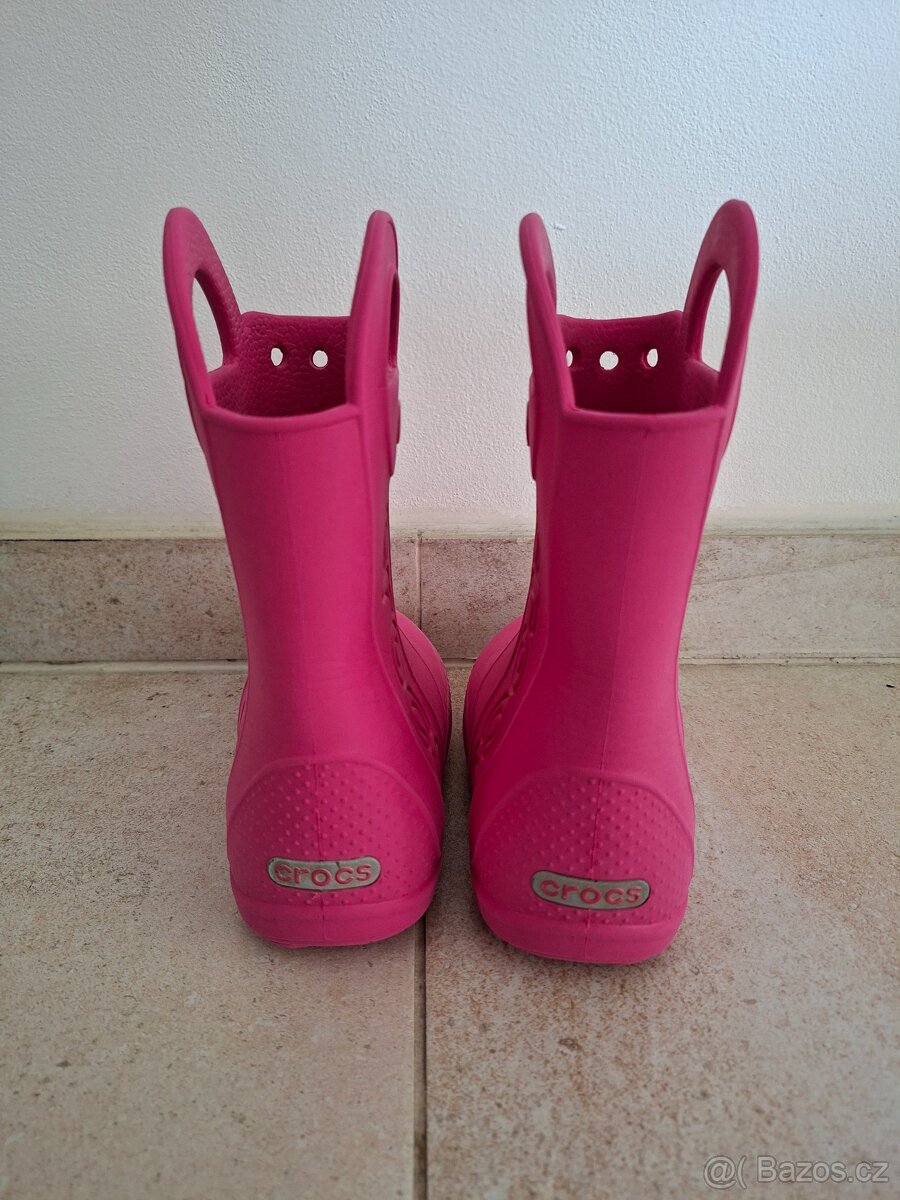 Holínky, gumáky Crocs vel. C 12 (29/30) - 4